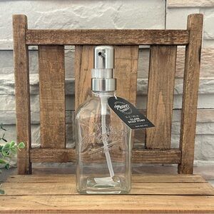 🆕 Mason Glass Soap Dispenser!